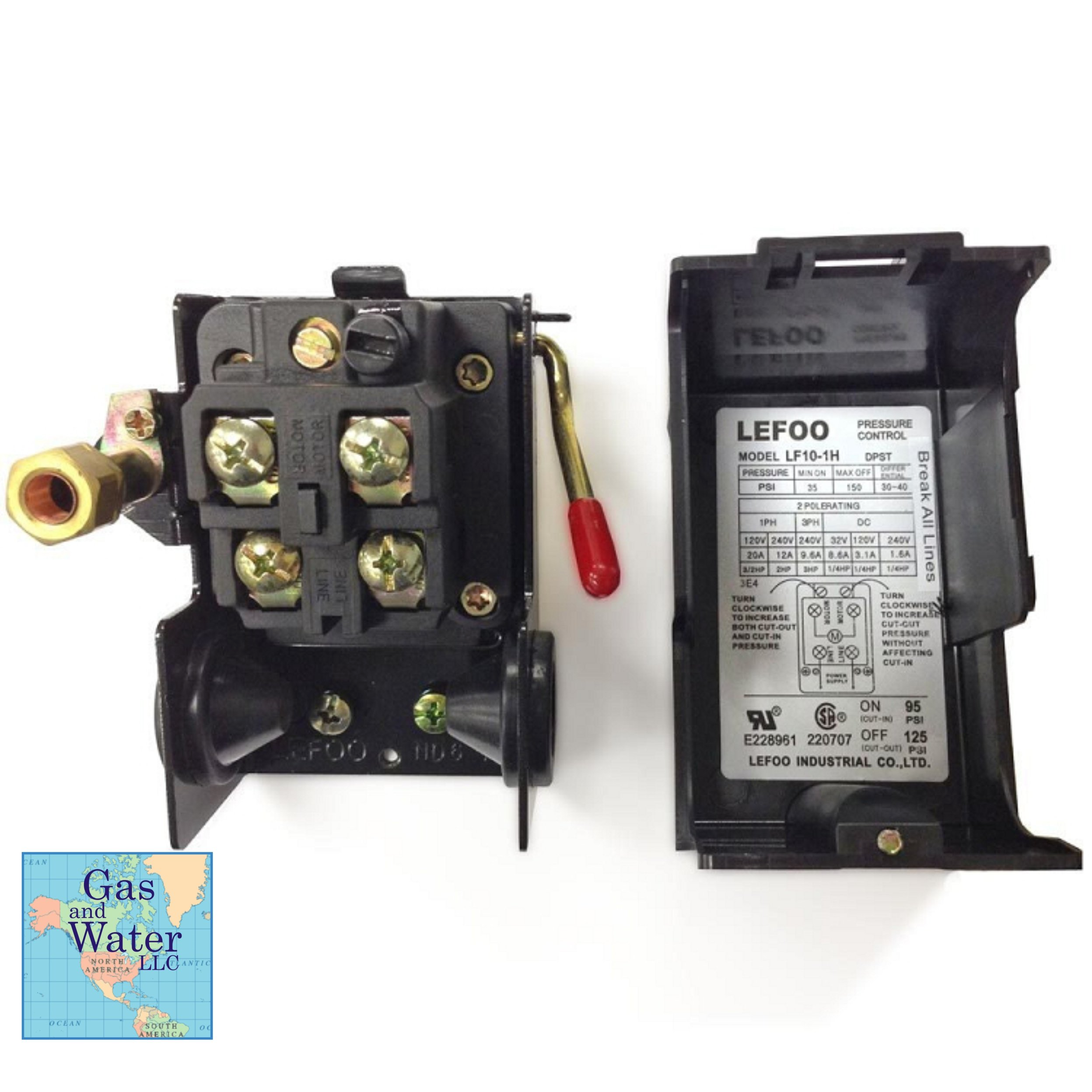 I-LEFOO Air Compressor Pressure Switch LF17