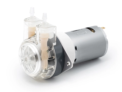 I-DC Motor Peristaltic Pump LFP102 / DB (Ibanga le-Flow: 9-110ml / min)