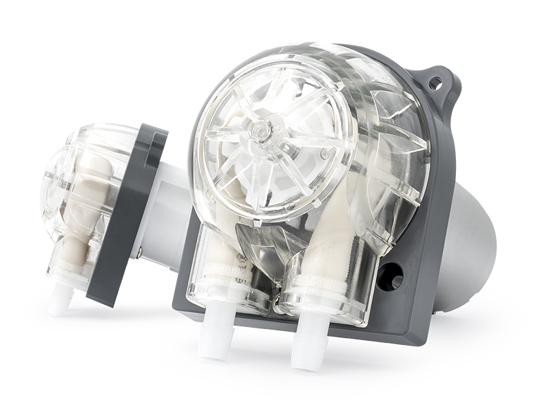 DC Motor Peristaltic Pump LFP303A/DB (Uhla lokugeleza: 210-730 ml/min)